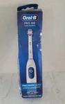 Oral-b Pro 100 Toothbrush -white- Battery Powered Precision Clean. Fixed Price $16.49.