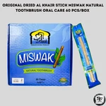 Original Dried Khair Stick Miswak Natural Toothbrush Oral Care 60 Pcs/box Dhl. Fixed Price $90.00.