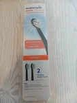 New Waterpik Sonic Fusion Flossing Brush Heads Pack Black Fits SF-01 02 03 04. Fixed Price $10.99.
