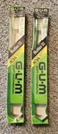 2 Vintage Butler Gum Toothbrushes #411 Soft Full Size Head 1980S Sealed. Fixed Price $9.99.