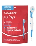Colgate Wisp Maxfresh Peppermint Mini Toothbrush 24 Count No Water Needed. Fixed Price $11.00.