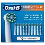 Oral-b Crossaction Replacement Toothbrush Heads, 10-COUNT. Fixed Price $14.99.