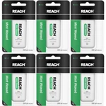 6 Pack Reach Mint Waxed Dental Floss - 200 Yard. Fixed Price $29.02.