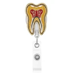 Medfoly Dental Badge Reel Retractable Enamel Tooth Anatomy Id Holder Cl.... Fixed Price $15.23.