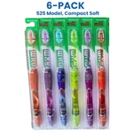 525: Gum Technique Deep Clean Toothbrush, Compact Head, Soft Bristles, 6-PACK. Fixed Price $17.89.