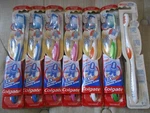 Lot Of 7 Colgate 360 Total Advanced Whitening 3X Cleaning Action Medium Bristles. Fixed Price $49.99.