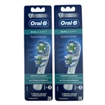 (2 Pack) Oral-b Dual Clean Replacement Brush Heads X 6 Interchangeable New. Fixed Price $49.99.