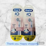 For 2 Oral Io Gum & Sensitive Replacement Brush Heads 4CT Each = 8CT Total. Fixed Price $24.00.