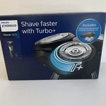 Philips Norelco Cordless Electric Shaver 5675 Includes Replacement Heads Turbo+. Fixed Price $99.99.