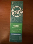 Toms Of Maine Wicked Fresh Toothpaste With Fluoride Cool Peppermint 4.7 Oz. Fixed Price $11.95.