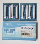 Voguish Replacement Toothbrush Heads For Braun & Oral-b 4 Count. Fixed Price $7.90.
