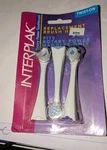 New 3 Pak Interplak -conair Replacement Tooth Brush Heads Twist Model RTBRP1. Fixed Price $11.33.