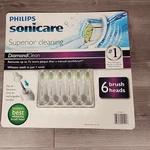 Philips Sonicare Diamondclean Toothbrush (brush) Heads (6 Count) HX6066/70 - New. Fixed Price $19.99.