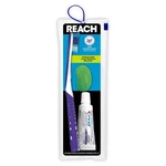 Travel Toothbrush Kit With Cap, Soft Bristles, Tsa-friendly, Portable Bag. Fixed Price $7.95.