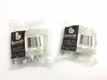 Belwith Hickory White Surface Self-closing Flush Hinge Lot Of (2-PACK) P144-W. Fixed Price $9.99.