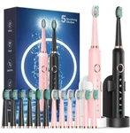 Rtauys Electric Toothbrush For Adults - 2 Rechargeable. Fixed Price $24.99.