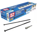 Grip-rite 3/8 In. Dual Drive Washer Head Structural Screws 50 Per Box. Fixed Price $37.00.