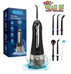 Cordless Water Flosser Dental Oral Irrigator Teeth Cleaner 5 Jet Tips Coslus. Fixed Price $28.99.