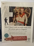 Colgate Ribbon Dental Cream Advertisement 1933 Boarded And Wrapped. Fixed Price $22.50.