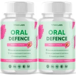 (2 Pack) Oral Defence Advanced Probiotic For Healthy Teeth & Gums 120 Capsules. Fixed Price $29.95.