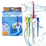 Oral Irrigator Shower Dental Care System 5 Piece Set, Red, Green, Blue. Fixed Price $49.73.