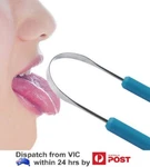 Pure Stainless Steel Tongue Cleaner Scraper Dental Care Brush Oral Bad Breath. Fixed Price $6.41.