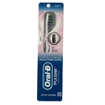 Oral Battery Operated Toothbrush Pulsar Gum Care Soft Bristle Blue. Fixed Price $5.95.
