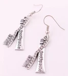 Adorable Toothbrush Toothpaste Earrings Jewelry Dentist Dental Hygienist. Fixed Price $7.00.