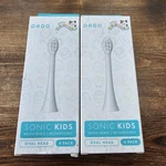 Ordo Sonic Kids Replacement Brush Heads 2 Packs Of 4 New Oval. Fixed Price $14.95.