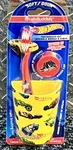 Buddies Hot Wheels Toothbrush Set, Soft For Kids, Rinsing Cup, Cap. Fixed Price $8.00.