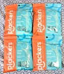 (4) Plackers Twin-line Dental Flossers Cool Mint 150 Each Resealable Bag. Fixed Price $18.97.