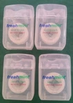 4-MINT Waxed Freshmint Dental Floss 12 Yards Per Unit/travel Sz( 48 Total). Fixed Price $10.95.