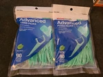 2 Pkgs. Cvs Health Advanced Floss Picks Mint Flavor 90 (E11). Fixed Price $15.00.