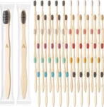 120 Pcs Bamboo Toothbrushes Bulk Soft Bristle Individually Wrapped. Fixed Price $37.99.