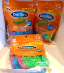 Dentek Kids Fun Flossers Picks Wild Fruit Flavor 75 Count 3-PACK. Fixed Price $10.49.