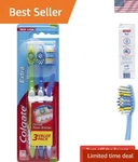 3-COUNT Colgate Extra Clean Medium Toothbrush Pack With Built-in Tongue Scraper. Fixed Price $15.19.