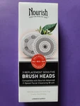 Nourish Facial Cleansing Sensitive Brush Head Replacements - 3 Pack Box. Fixed Price $10.00.