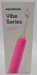 Aquasonic Vibe Series Ultra-whitening Toothbrush Ada Accepted Sapphire Pink. Fixed Price $35.00.