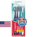 Colgate 360 Whole Mouth Toothbrush, Adult Toothbrushes Medium Bristles, Helps Re. Fixed Price $17.04.