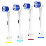 Replacement Toothbrush Heads Compatible With Oral Braun, 4 Pack Professional. Fixed Price $12.93.