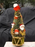Christmas Tree Musical Spinning 16 Bottle Brush Japan Tune Jingle Bells. Fixed Price $50.00.