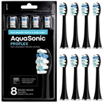 Proflex Replacement Brush Heads 8-PACK Black. Fixed Price $62.99.