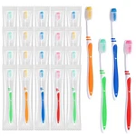 100 Bulk Toothbrush Package With Covers Premium Quality Individually Wra.... Fixed Price $46.41.