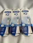 Oral-b Io Ultimate Clean White Replacement Brush Heads X4 Sealed (3 Sets) New. Fixed Price $49.00.