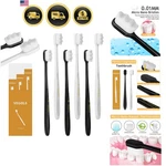 Adult Extra Soft Toothbrush With 20000 Bristles, Pack 6 Micro Nano Ma.... Fixed Price $17.59.