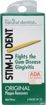 Stim-u-dent Plaque Removers Packs Of 4X25 Picks/pack (300 Picks) Mint Flavor. Fixed Price $12.43.