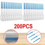 200PC Dual Toothpick Oral Interdental Cleaner Teeth Floss Gum Brush Set. Fixed Price $9.89.