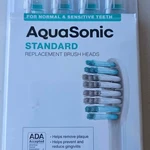 Aquasonic Replacement Brush Heads - 8 Pack For Normal & Sensitive Teeth. Fixed Price $14.75.