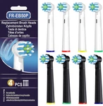 8-PACK Medium-soft Replacement Brush Heads Compatible With Oral Pro 1000/GENIU. Fixed Price $18.63.