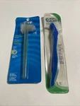 Lot Of 2 Gum & Oral Denture Brush --new Old Stock.. Fixed Price $9.99.